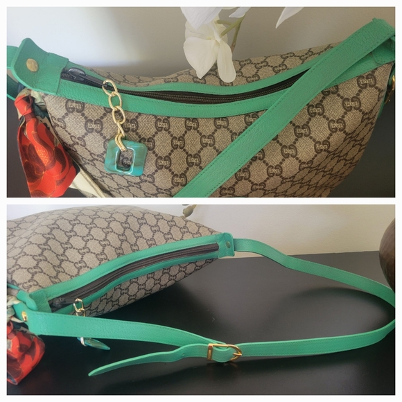 CHOICE OF One Authentic GucciPLUS vintage custom painted crossbody bag - Picture 5 of 16